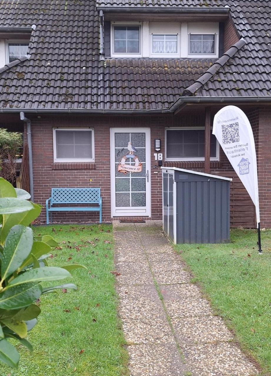 Ferienhaus Moewennest 18, Butjadingen, Tossens, Sauna, Strandkorb, Nordsee, 97Qm, 3 Schlafzimmer ภายนอก รูปภาพ
